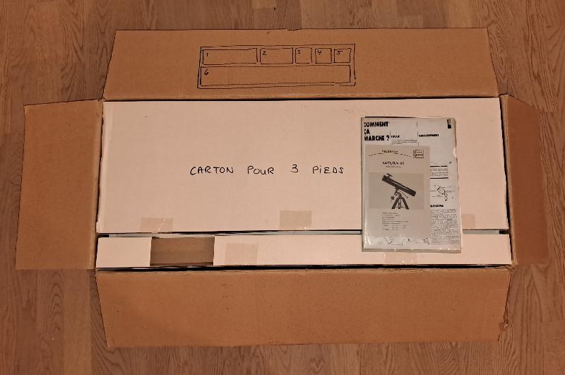 Télescope 115/900 à donner