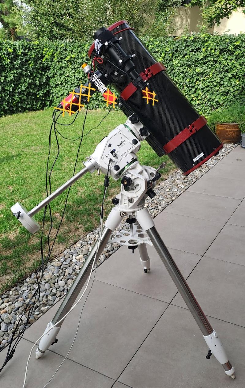 Vends tàlescope 200/800 UNC et monture AZEQ6