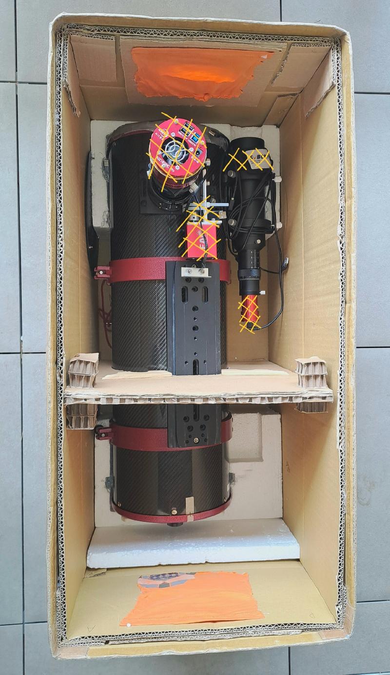 A VENDRE - télescope 200/800 UNC optimisé A VENDRE - télescope 200/800 UNC optimisé