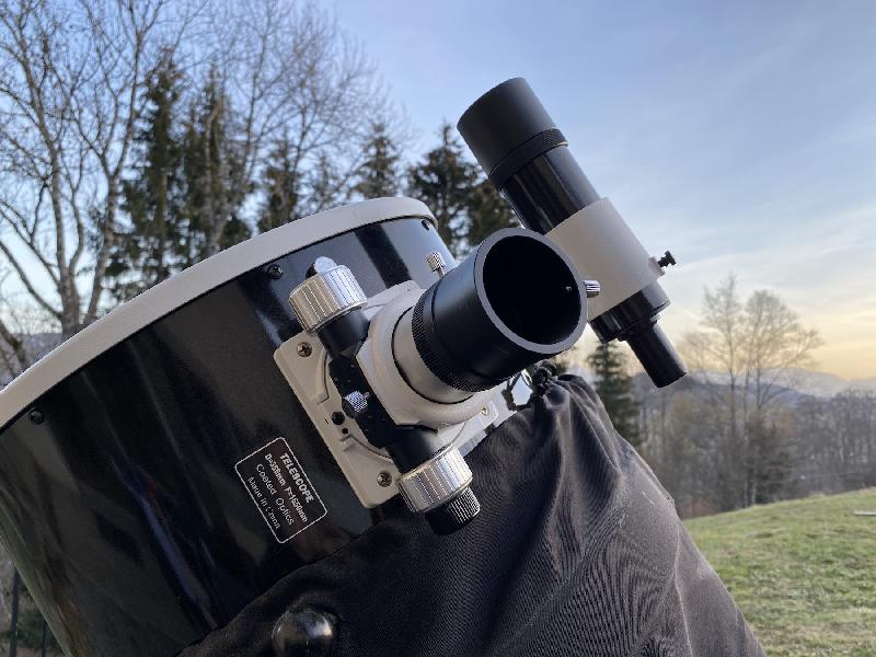 Vend Téléscope SKY-WATCHER DOBSON FLEXTUBE 355/1650 GOTO (synscan) + nombreux Oculaires