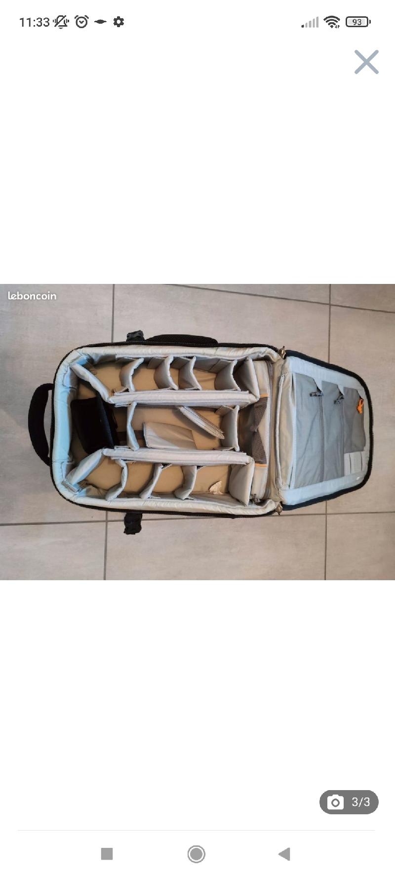 Sac à dos Lowepro Pro Runner Sac à dos Lowepro Pro Runner