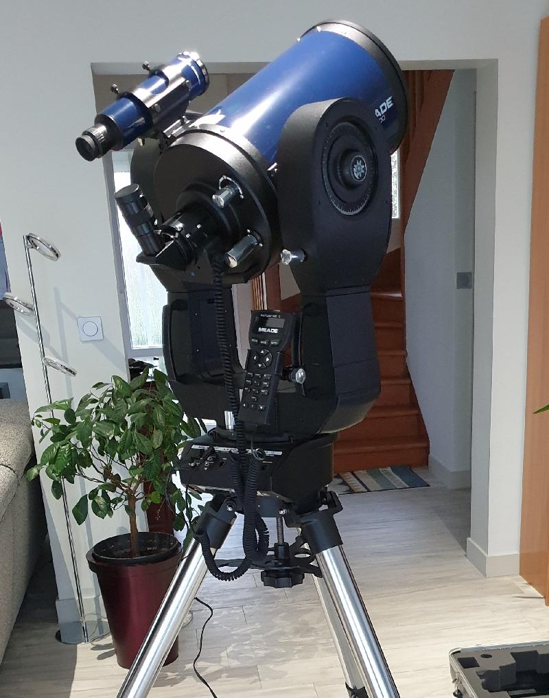 télescope LX200R 8" MEADE RITCHEY-CHRETIEN Modifié