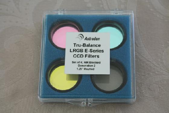Kit de filtres LRGB Série-E "Tru-Balance"Astrodon