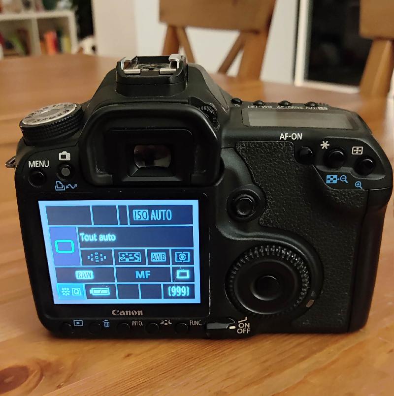Canon EOS 50D défiltré partiel Canon EOS 50D défiltré partiel