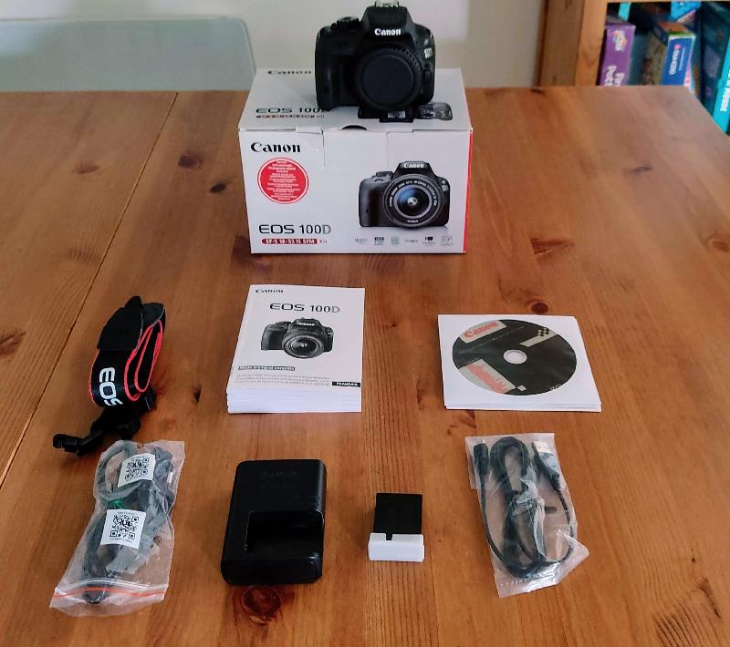 Canon EOS 100D défiltré partiel état neuf, 1500 déclenchements Canon EOS 100D défiltré partiel état neuf, 1500 déclenchements