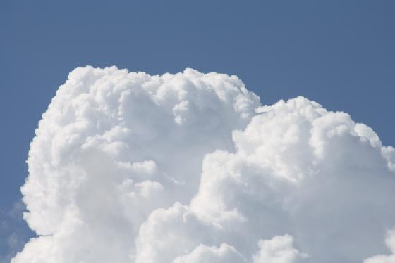 nuages à défaut de ciel bleu
