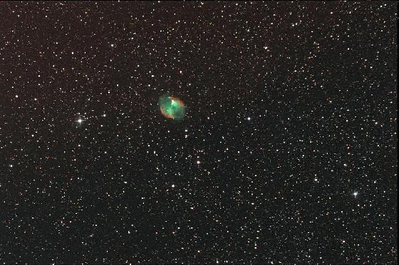 la nébuleuse de l'haltére