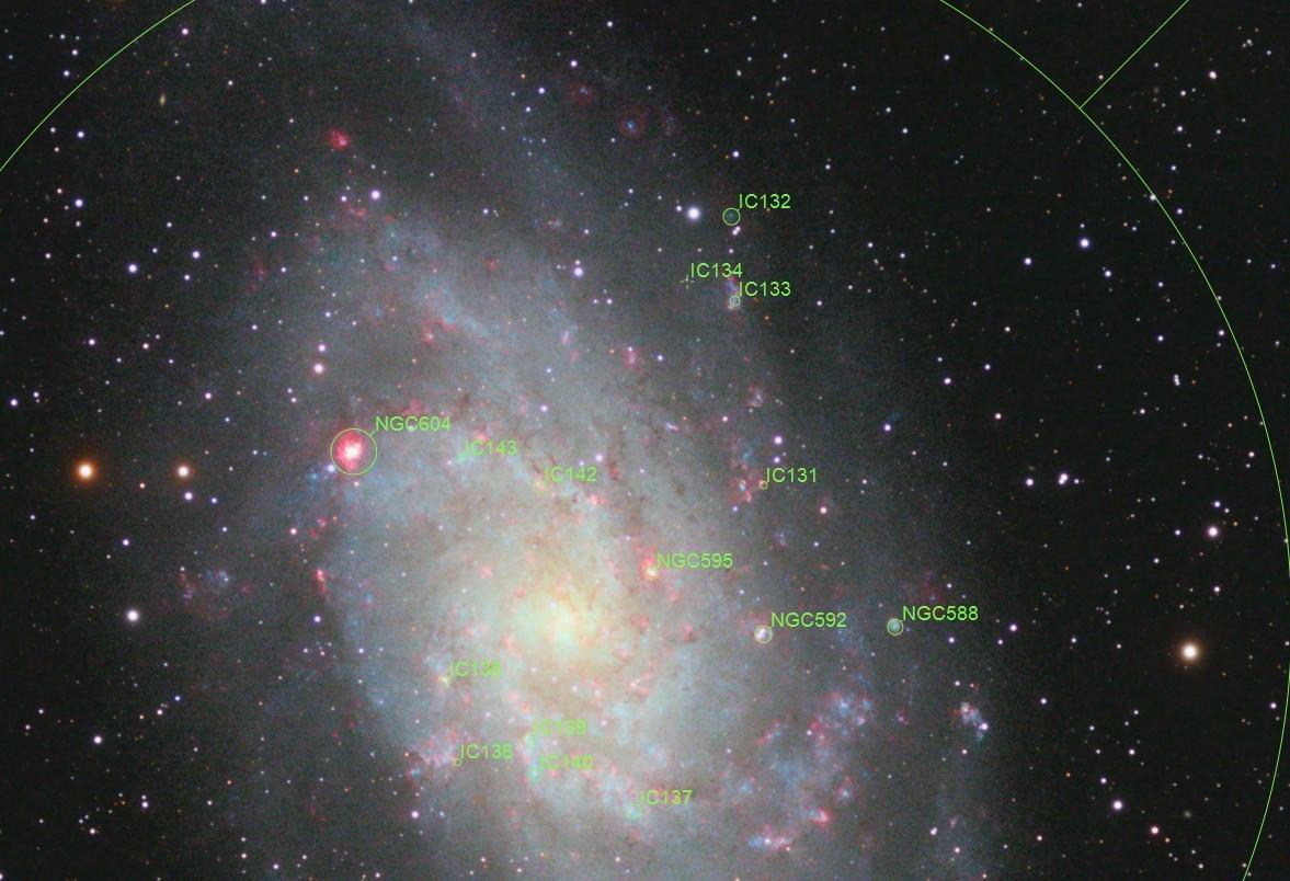 M33 - Galaxie du Triangle