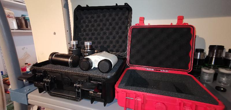 Bino Baader mark v +paire pentax xw 20mm 