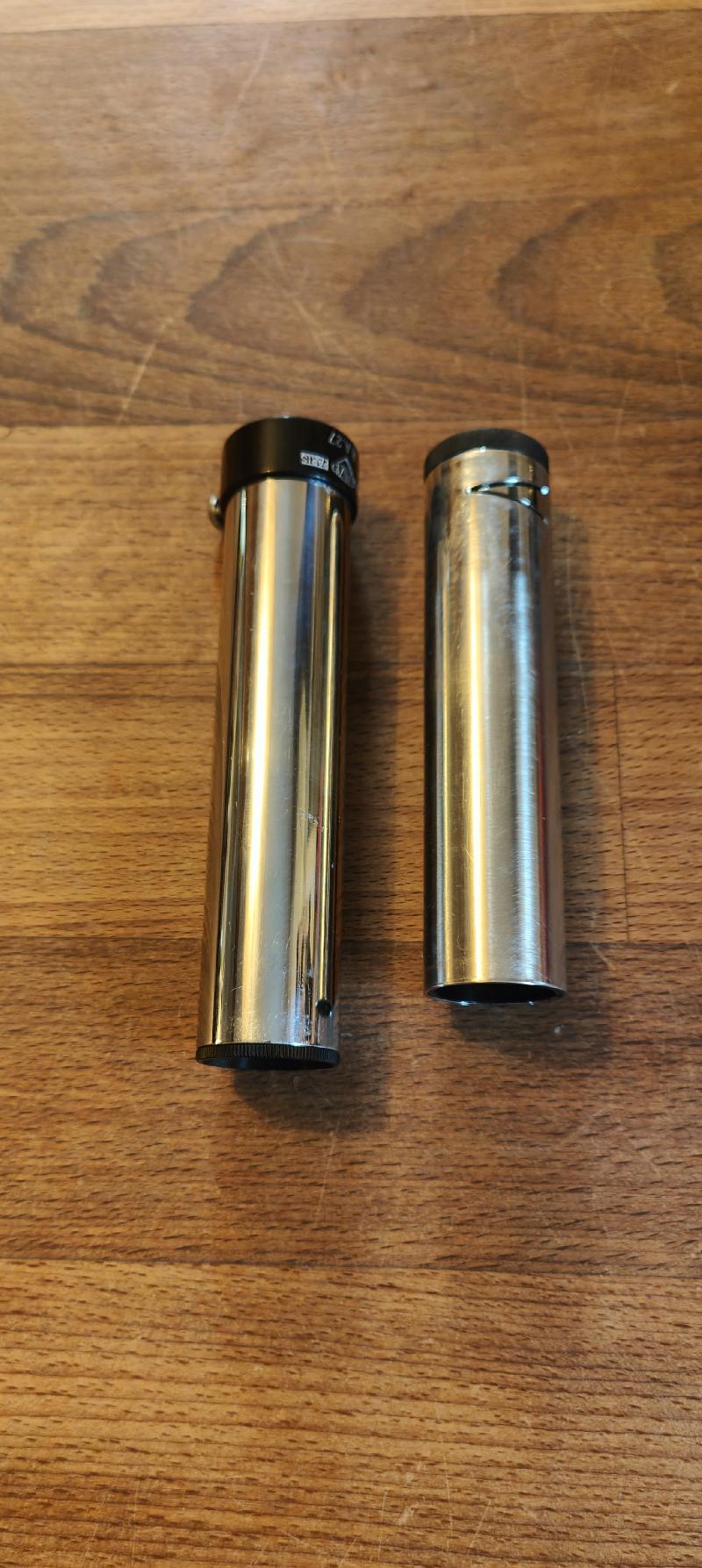 Barlow et redresseur clavé - 27mm chromés Barlow et redresseur clavé - 27mm chromés
