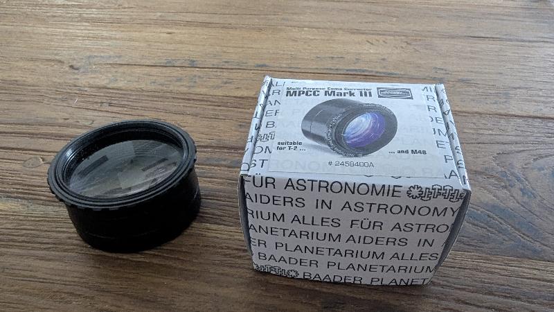Correcteur de coma MPCC Mark III pour Newton