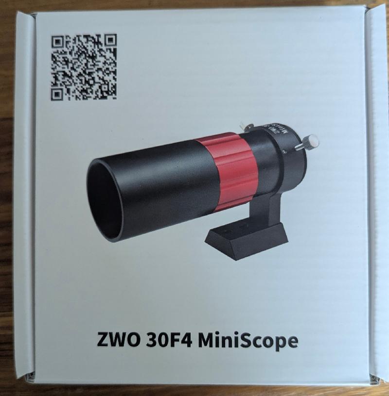 Lunette de guidage ZWO Mini Guide Scope 30mm f/4