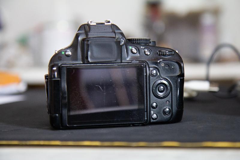 Nikon D5100 defiltré + cables relais + bague M48