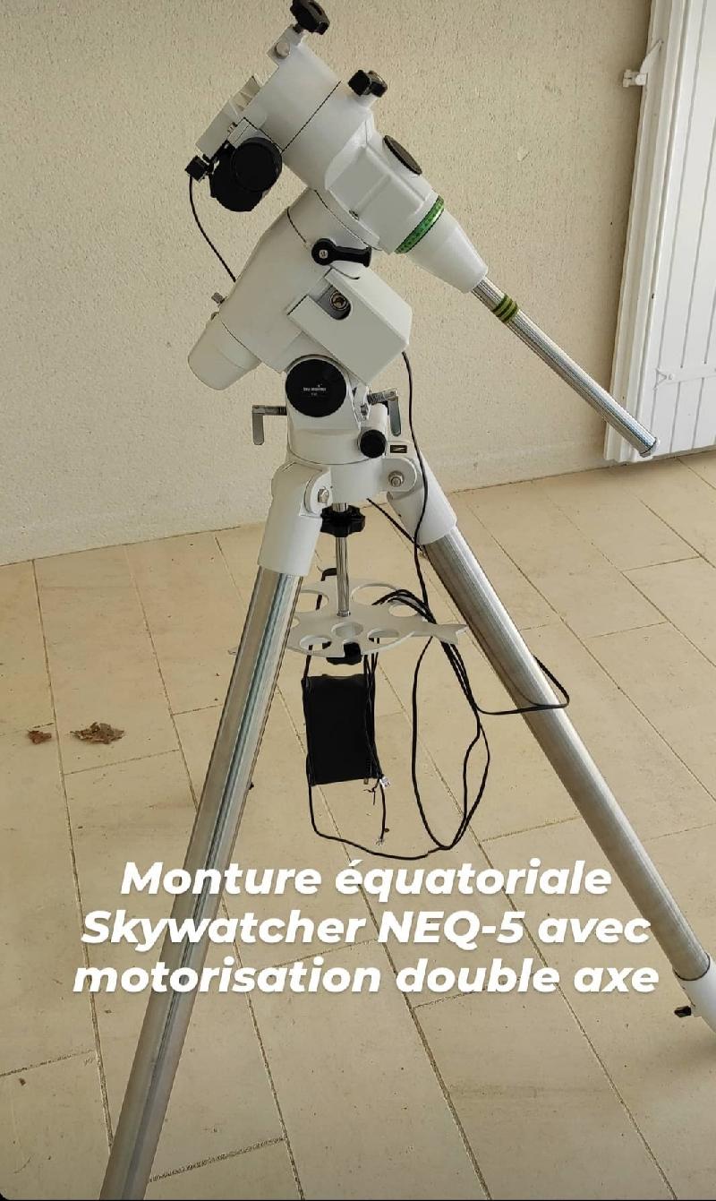 Vente monture Skywatcher NEQ5 motorisée Vente monture Skywatcher NEQ5 motorisée