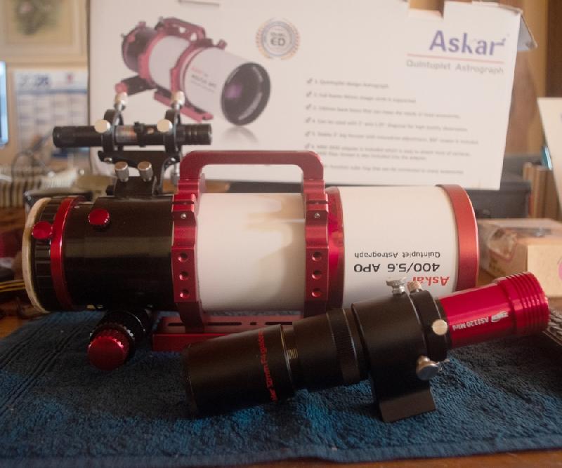 Lunette ASKAR FRA 400 + Caméra ASI 120 mm mini