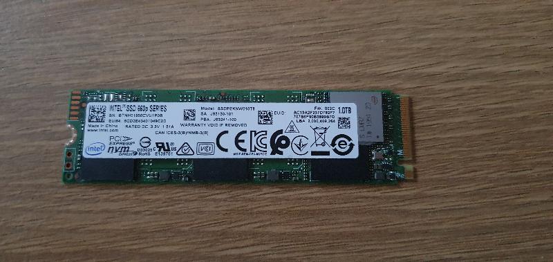 Disque SSD Intel 660P Série 1To Disque SSD Intel 660P Série 1To