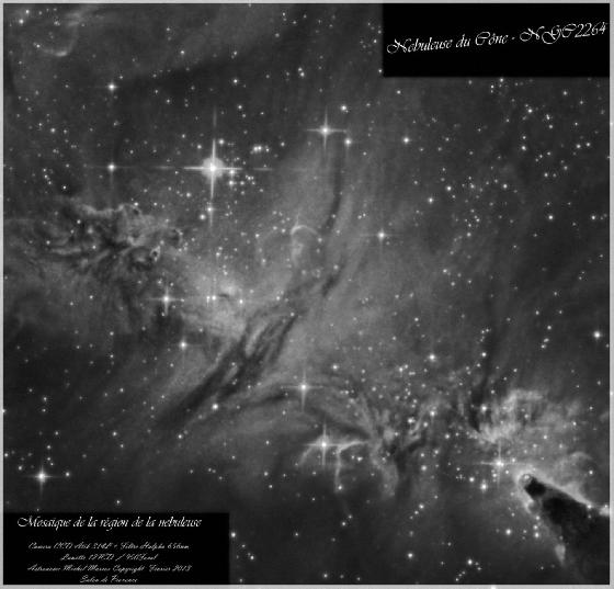 NGC2264 Nebuleuse du Cone