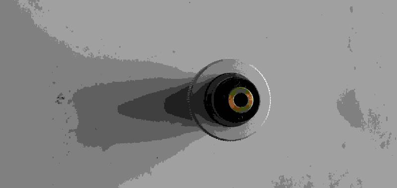 Bouton de démultiplication 1/8 de PO Hexafoc Bresser