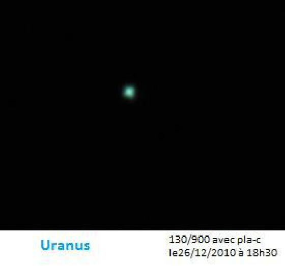 Uranus le 26/12/10