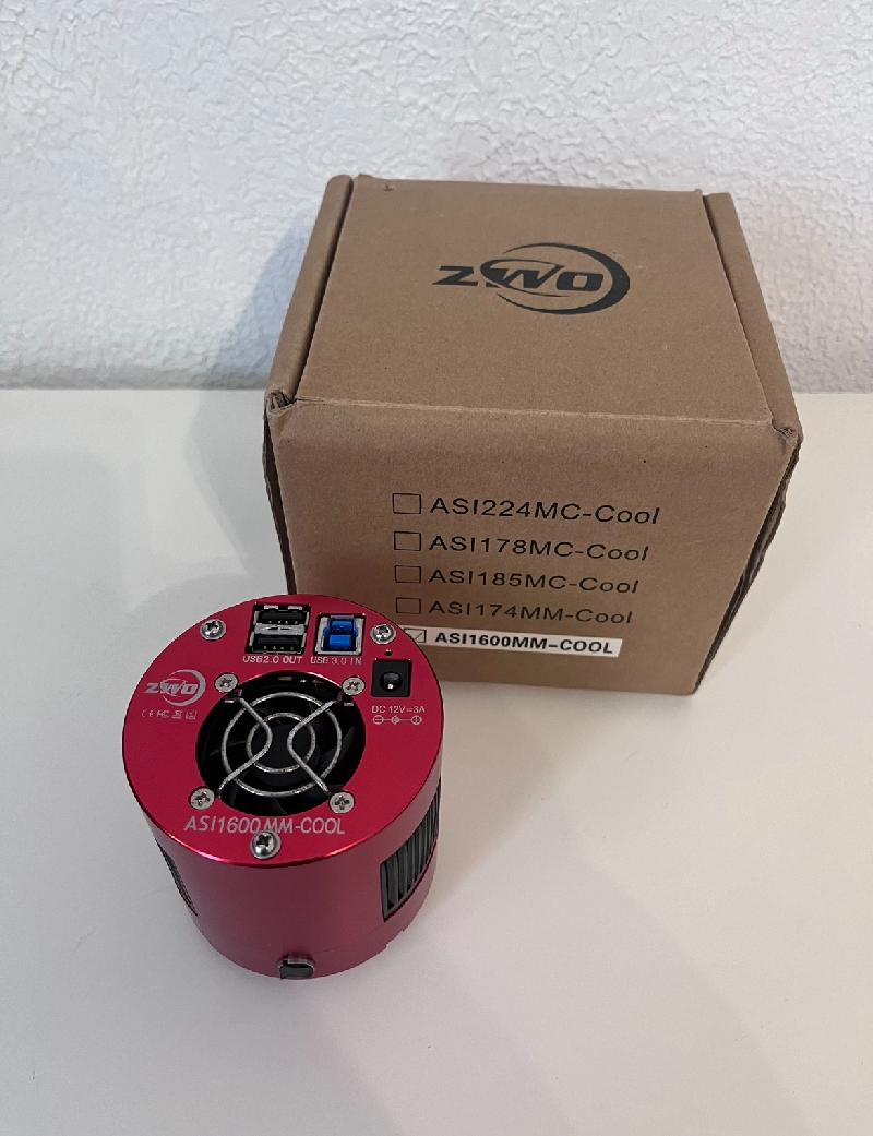 ASI 1600 MM Pro Mono cooling (650€)