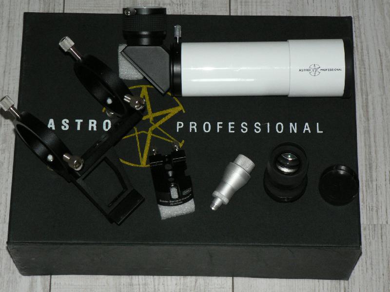 Chercheur 9X50 Astro Professional redressé et oculaire interchangeable