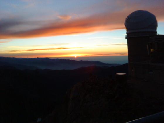 Coucher de soleil au Pice du Midi de Bigorre Coucher de soleil au Pice du Midi de Bigorre