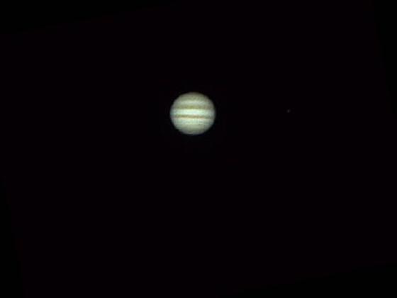 Jupiter et Io au 150 Jupiter et Io au 150
