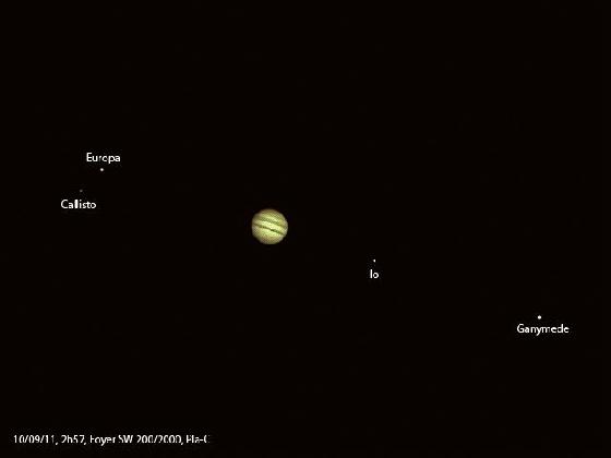 jupiter et satellites 10-09-11 2h57 jupiter et satellites 10-09-11 2h57
