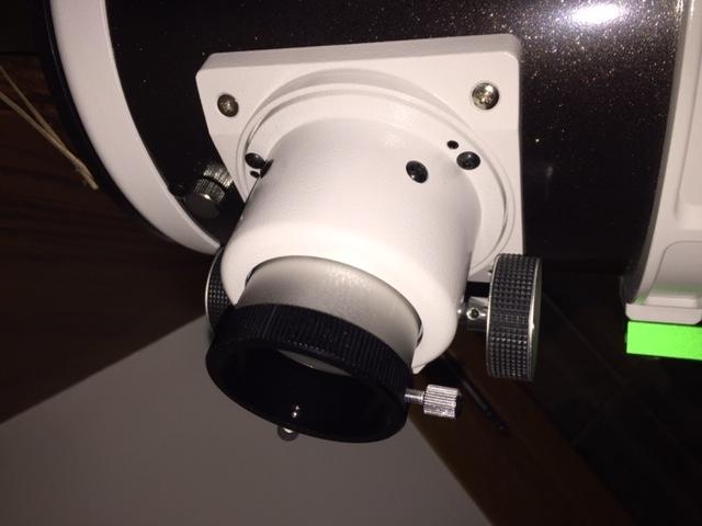 Emplacement des oculaires Emplacement des oculaires