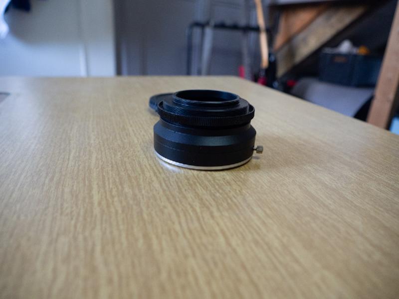 bague objectif Canon / M42 reglable
