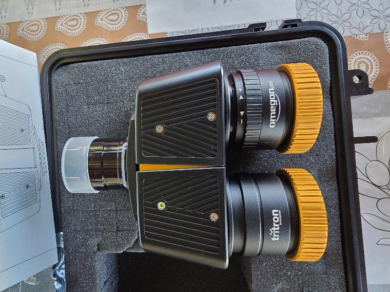 Tête binoculaire omegon pro tritron