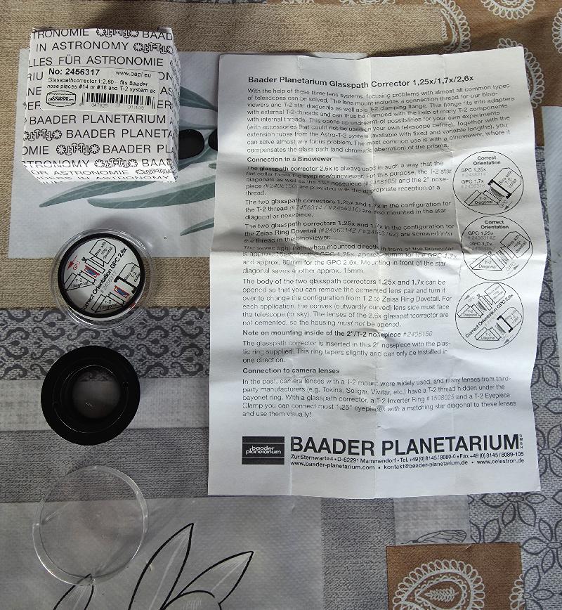 Gpc baader glasspath 2.6x