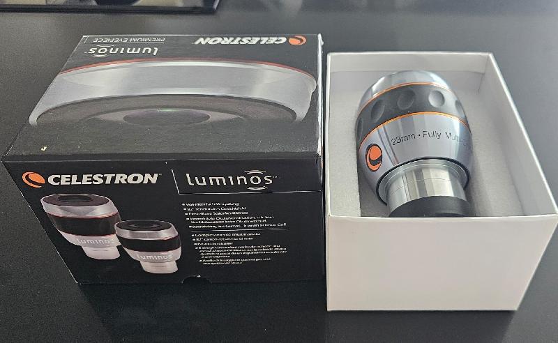 Oculaire Celestron LUMINOS 23 mm 82° Oculaire Celestron LUMINOS 23 mm 82°