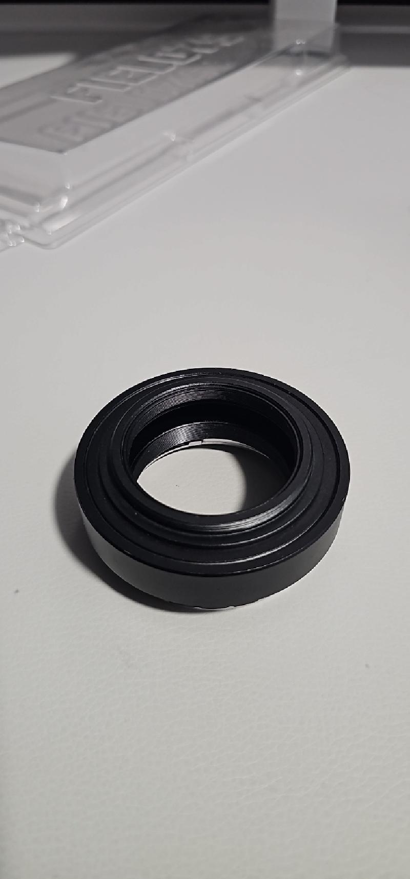 Bague canon EOS vers M54 avec porte filtre