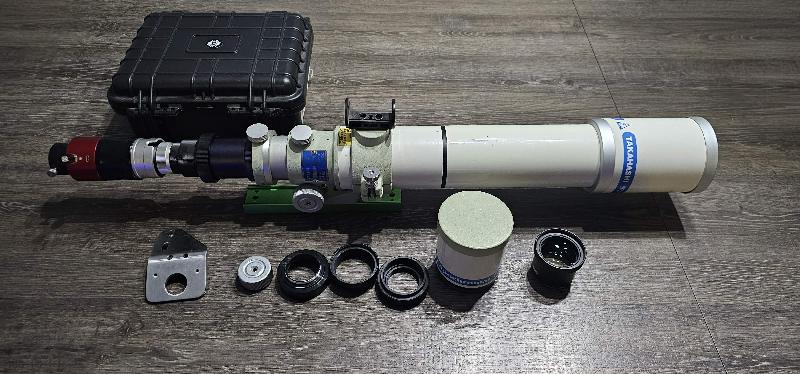 Setup Takahashi solaire & ciel profond modulable FS-60CB / FC-76DCU + Quark