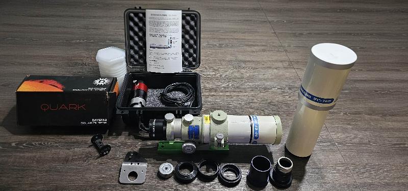 Setup Takahashi solaire & ciel profond modulable FS-60CB / FC-76DCU + Quark