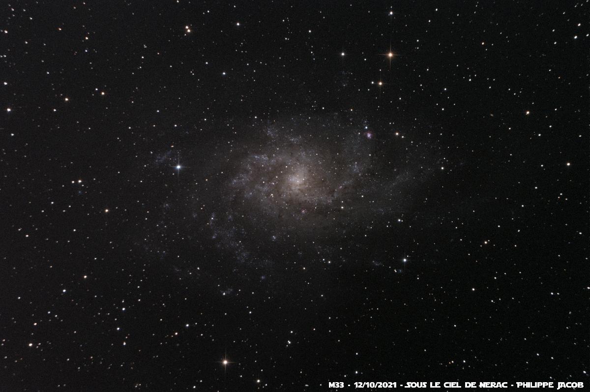 M33 Galaxie du Triangle