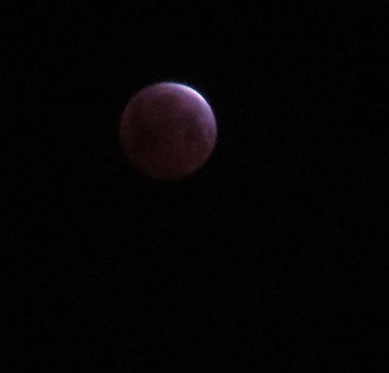 éclipse Lunaire depuis la Californie