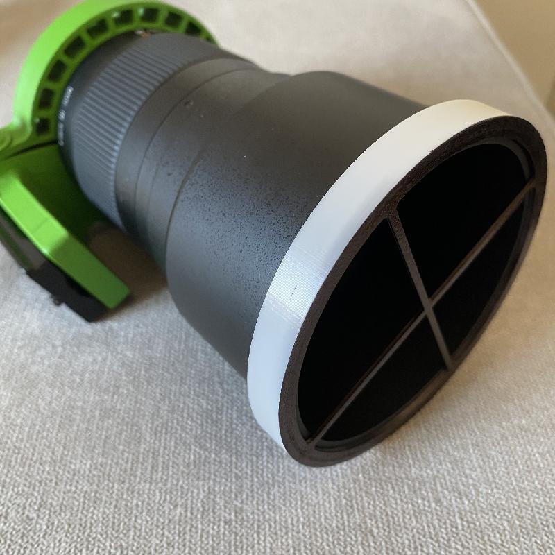 Masque aigrette SAMYANG 135mm Masque aigrette SAMYANG 135mm