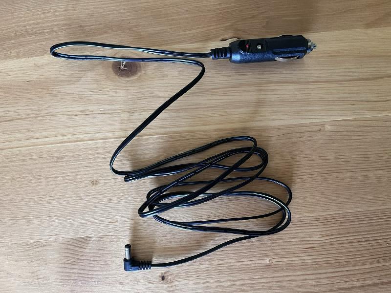 Câble d’alimentation allume cigare 2 m 5.5/2.1 mm