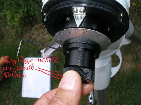 Tuto reglage viseur polaire EQ5 et EQ6 (5) Tuto reglage viseur polaire EQ5 et EQ6 (5)