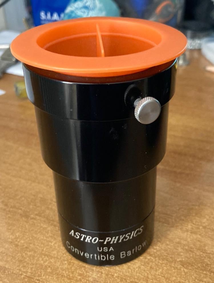 Barlow AP- Baradav, Astro-Physics Advanced Convertible 50.8 mm. 