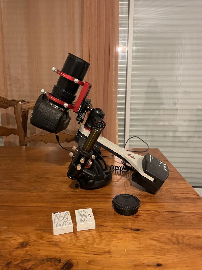 Ensemble astrophoto : Canon, Fornax, Leica