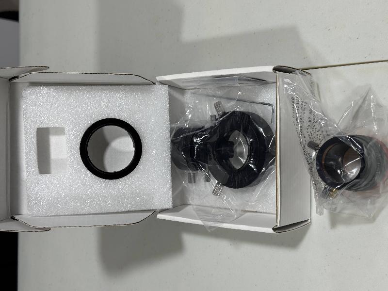 Diviseur optique ZWO (OAG) avec mise au point Hélicoïdale