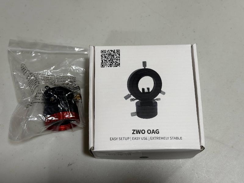 Diviseur optique ZWO (OAG) avec mise au point Hélicoïdale