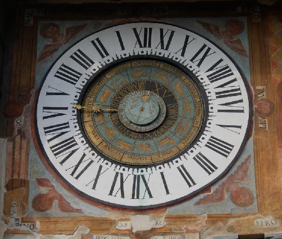 Horloge astronomique de Clusone