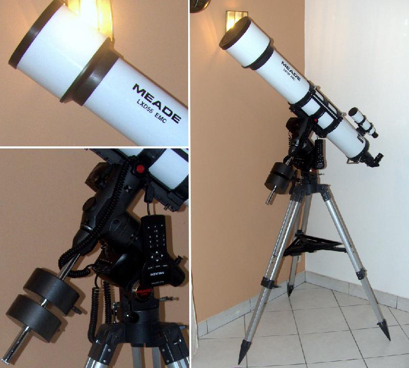 Lunette MEADE AR6 (6") LXD55 monture GoTo
