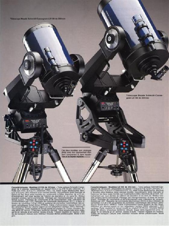 télescope meade LX 200-203mm