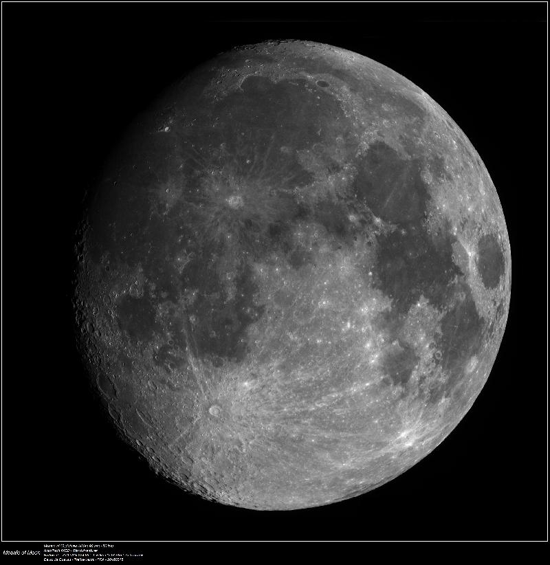 Mosaïque Lune Mosaïque Lune