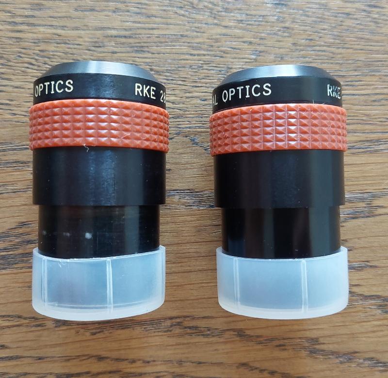 Paire d'oculaires Edmund Optics RKE 28mm